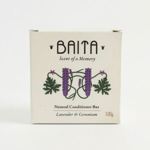 מרכך שיער מוצק  Lavender & Geranium
