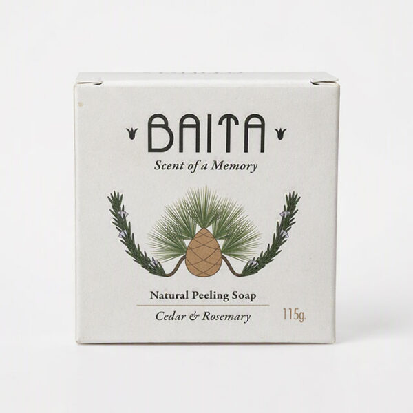 סבון פילינג Cedar & Rosemary